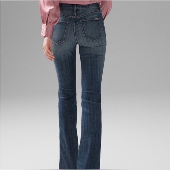 White House Black Market Beaded Skinny Flare - Picture 3 of 8